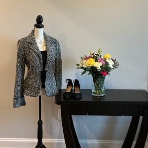 Classiques Entier Gray Bouclé Blazer Jacket